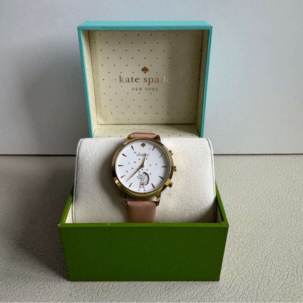 Kate Spade New York Metro Grand "Cheers!" Hybrid Smartwatch